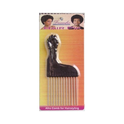 

Afro Comb Fist Pick Black - Идеально подходит для укладки волос Dreamfix