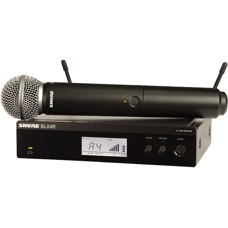 

Беспроводная микрофонная система Shure BLX24R/SM58 Handheld Wireless Wireless SM58 Microphone System