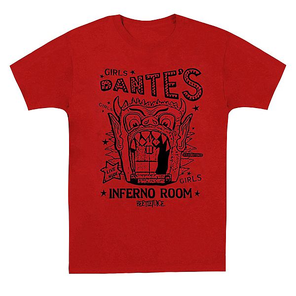 

Футболка с принтом Beetlejuice Dante's Inferno Room Licensed Character