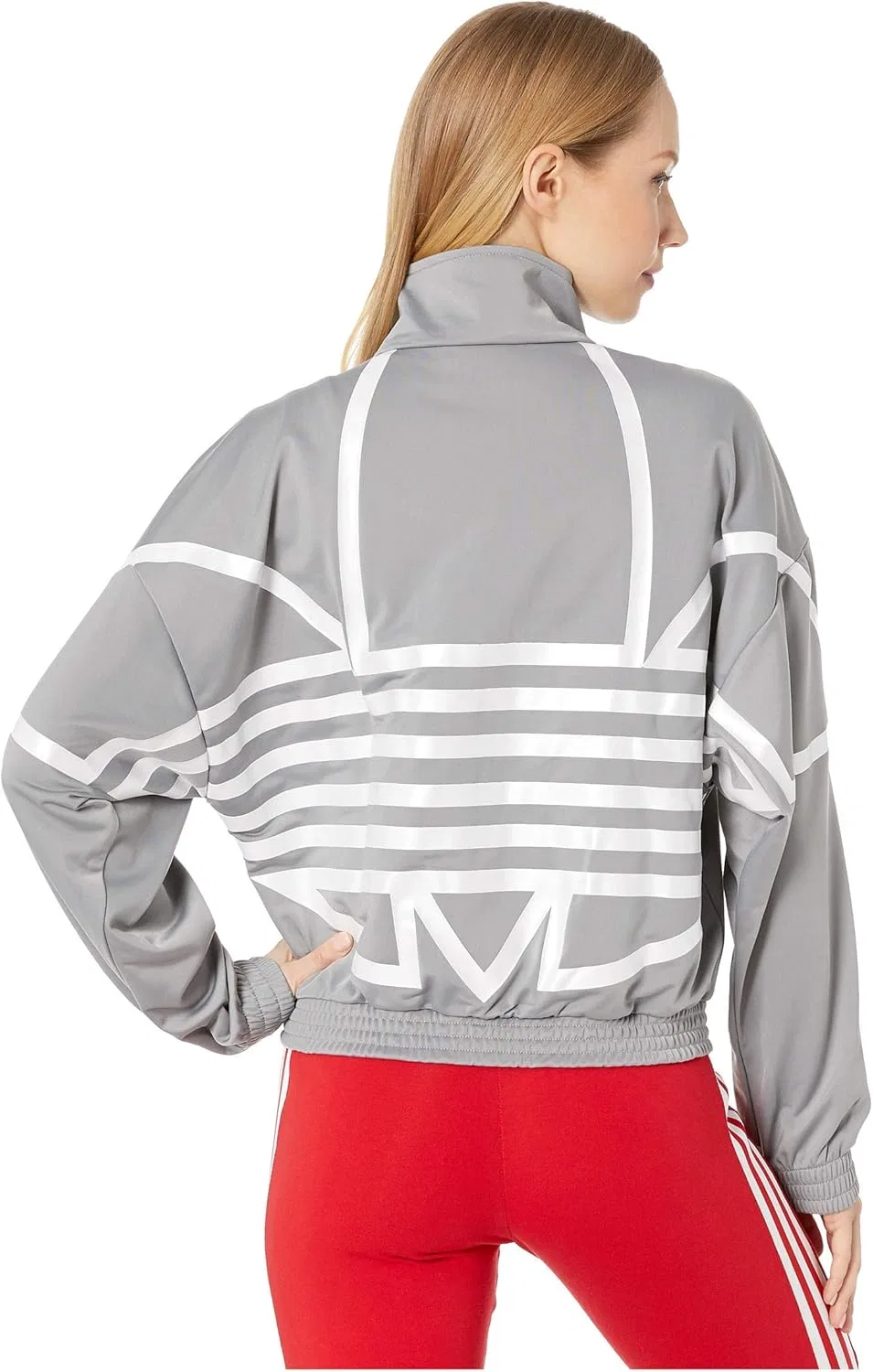 Толстовка Adidas Originals, Charcoal Solid Grey/ White