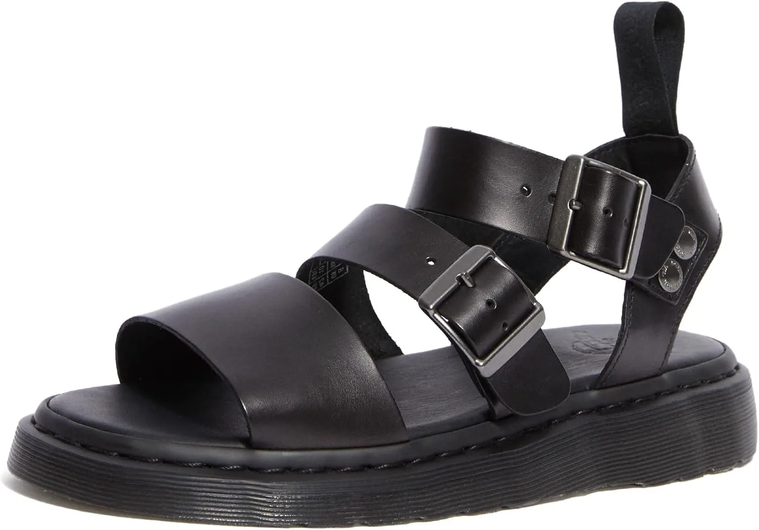 Босоножки Dr. Martens унисекс Gryphon с ремешками, черный