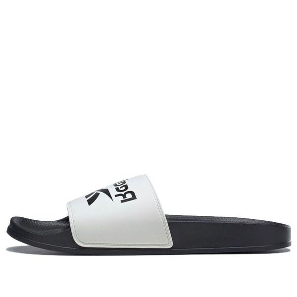 

Тапочки fulgere slides 'black white' Reebok, черный