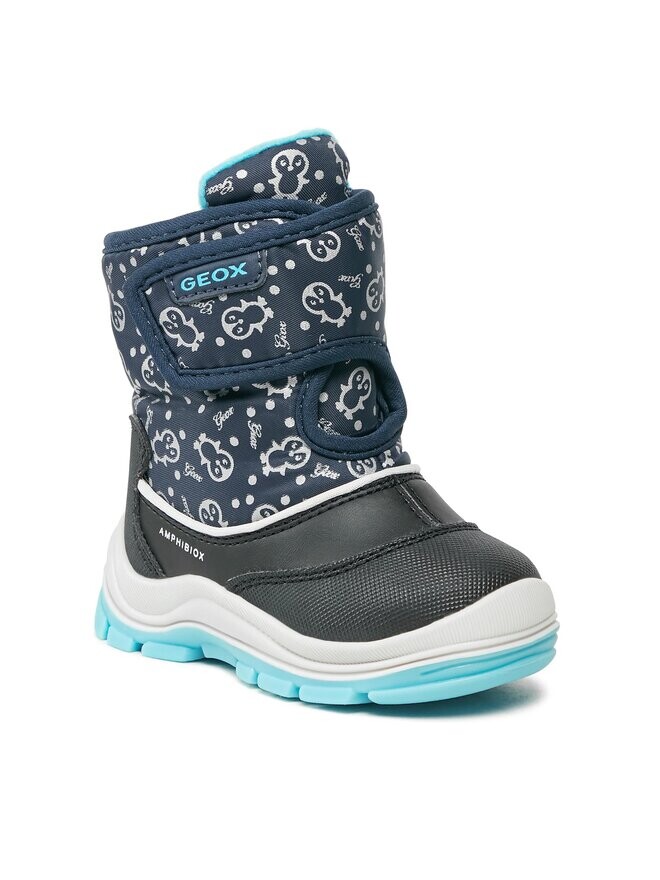 Снегоступы B Flanfil Girl B Abx B263WG 0BCMN CF4N4 Geox, темно-синий — фото 2