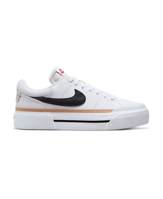 

Кроссовки на платформе с эффектом лифта Nike, белый