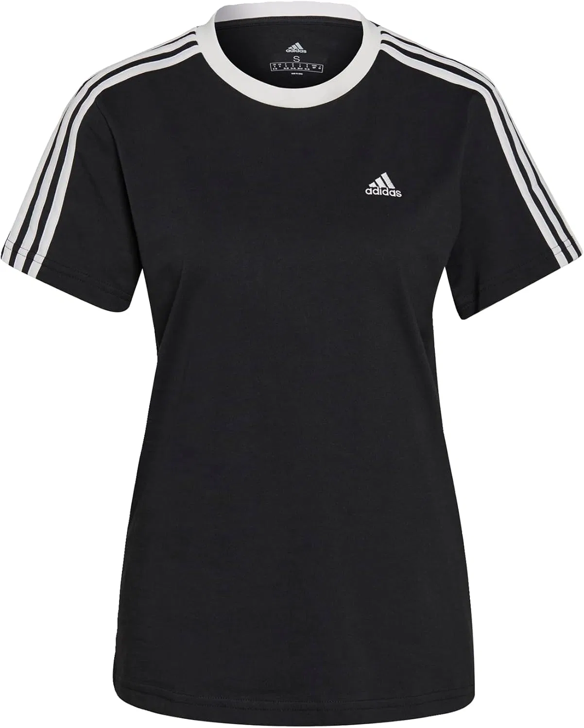Футболка активная adidas, женская, Black/White
