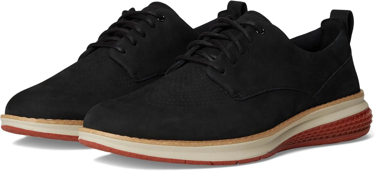 Мужские туфли Cole Haan Originalgrand Energyweave с перфорированным носком, черный/серый — фото 2
