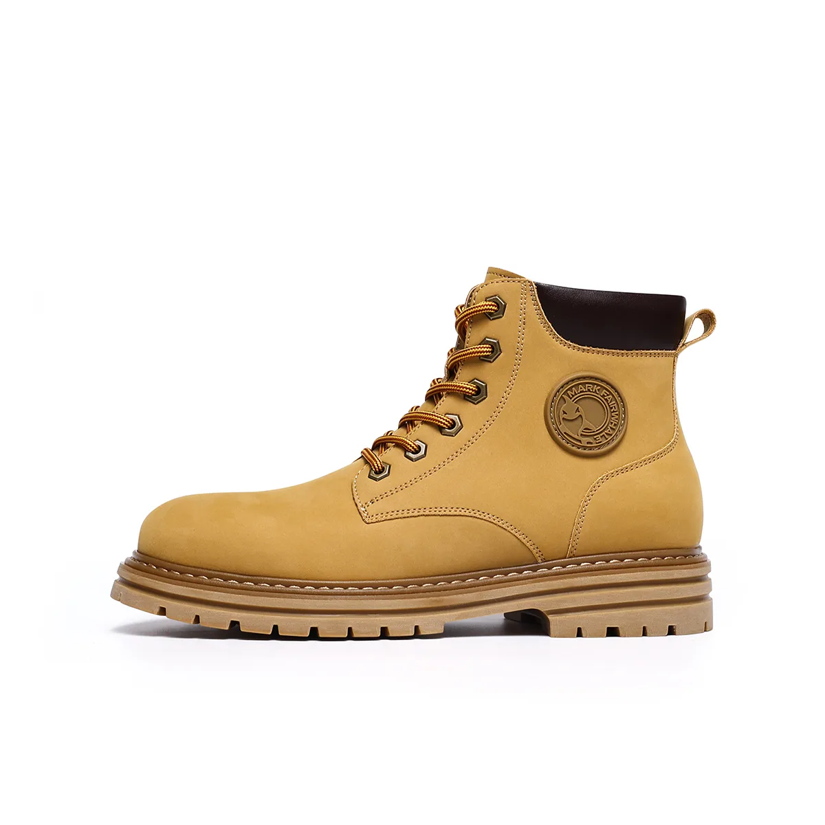FAIRWHALE Ботинки Combat мужские Ginger Yellow/Black