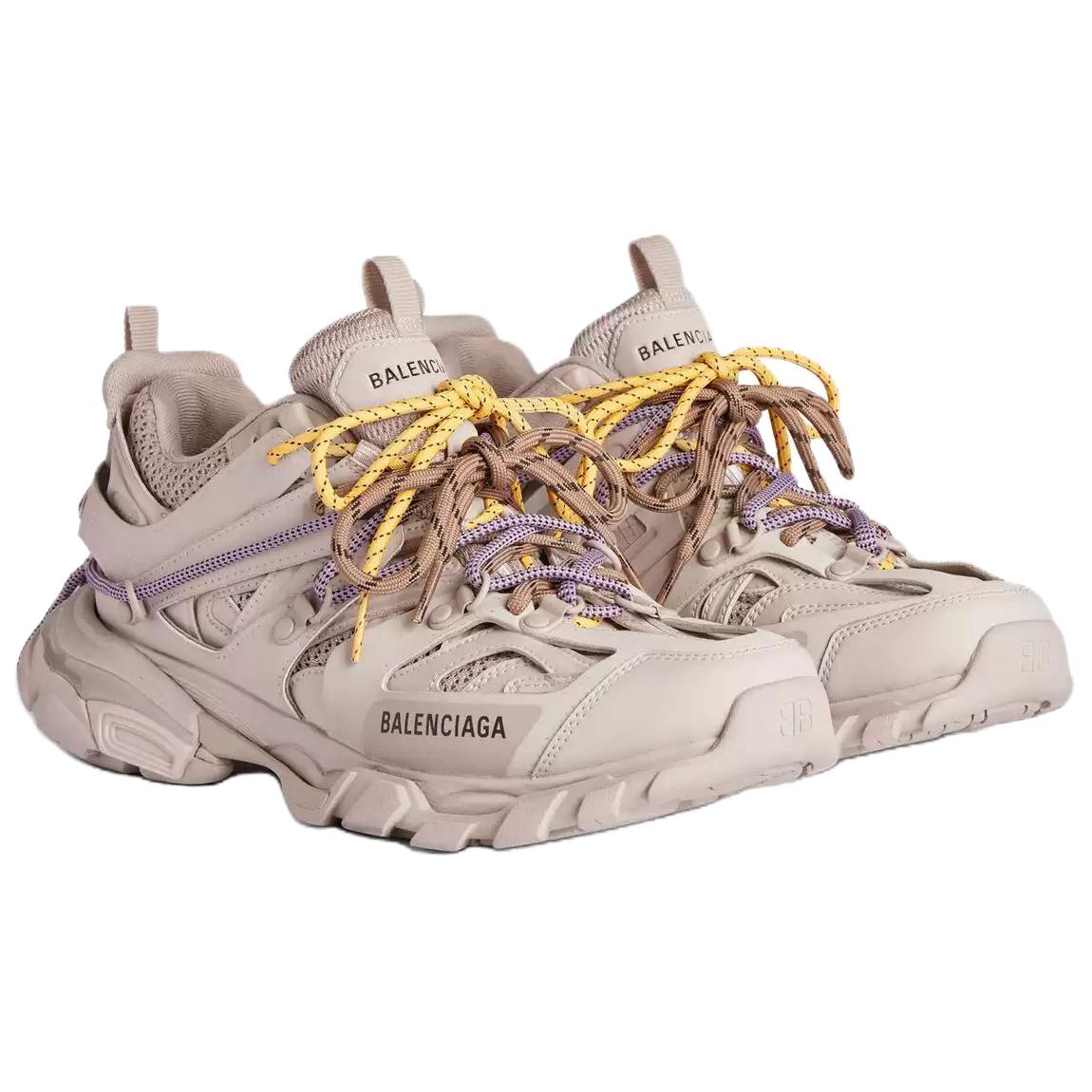 Track Trail Low top Chunky Sneakers женские тауп Balenciaga, Taupe — фото 3
