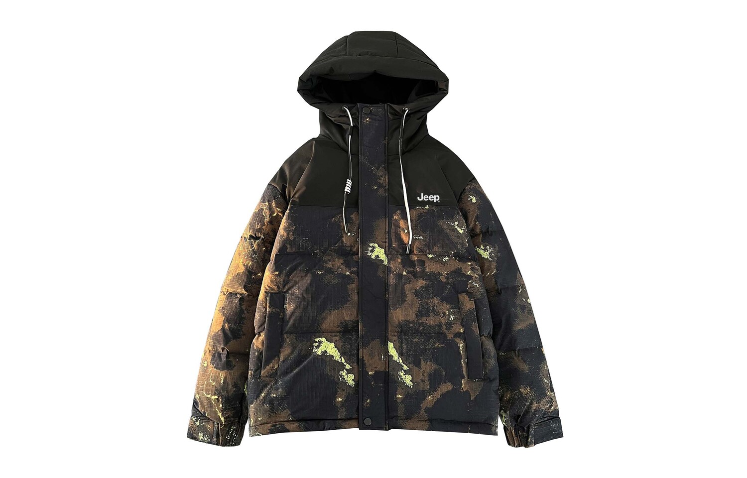 

Пуховик унисекс Jeep, цвет Forest Green