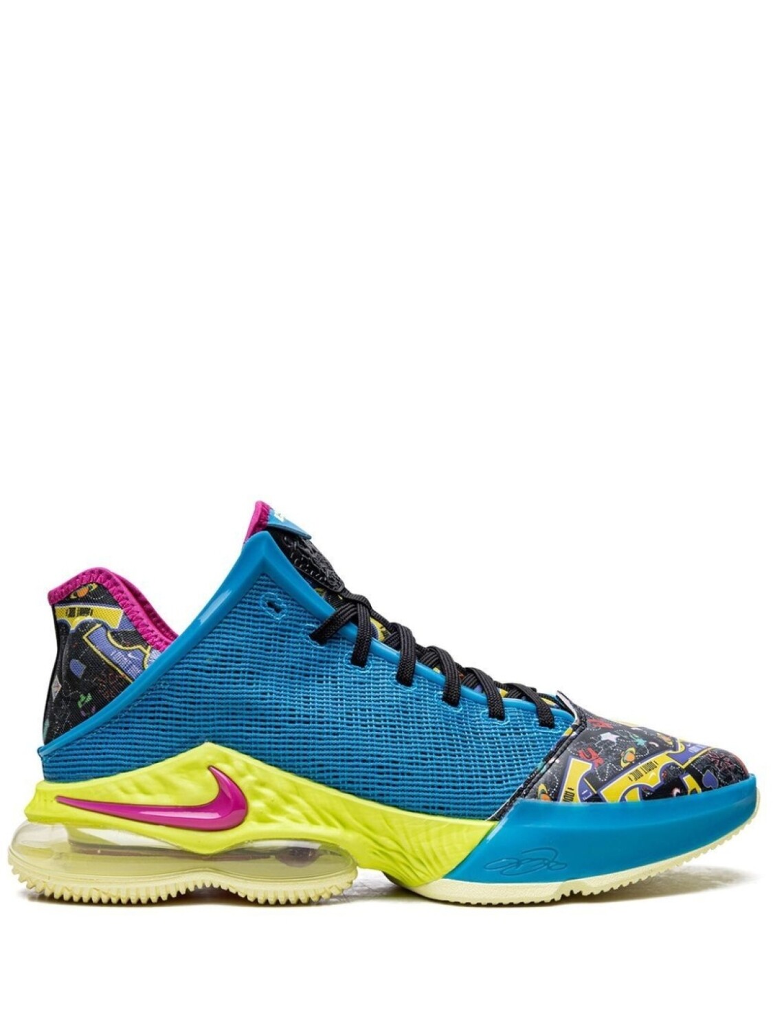 

Кроссовки LeBron XIX Low Nike, синий