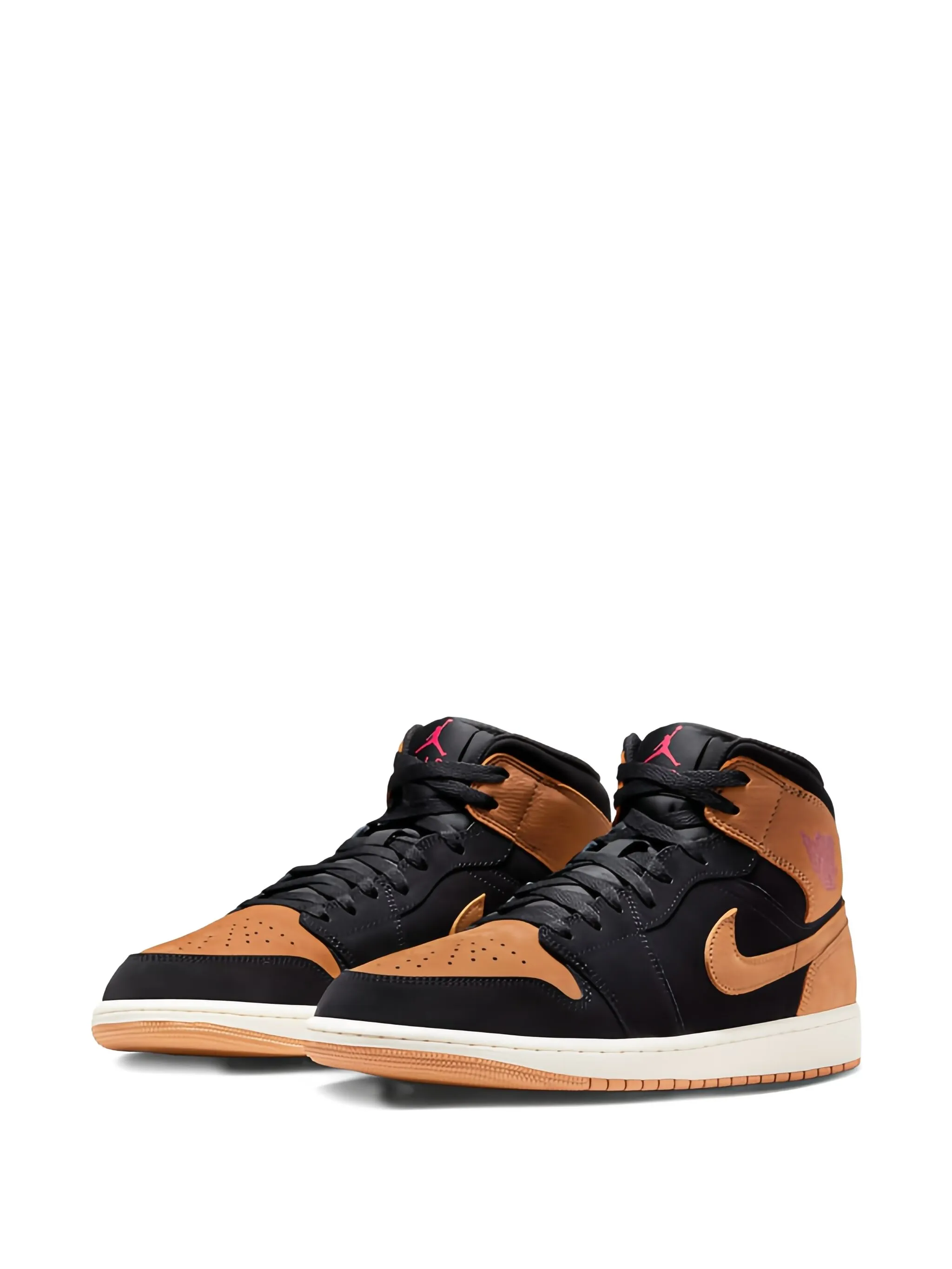 Кроссовки Air Jordan 1 Mid, черный — фото 2