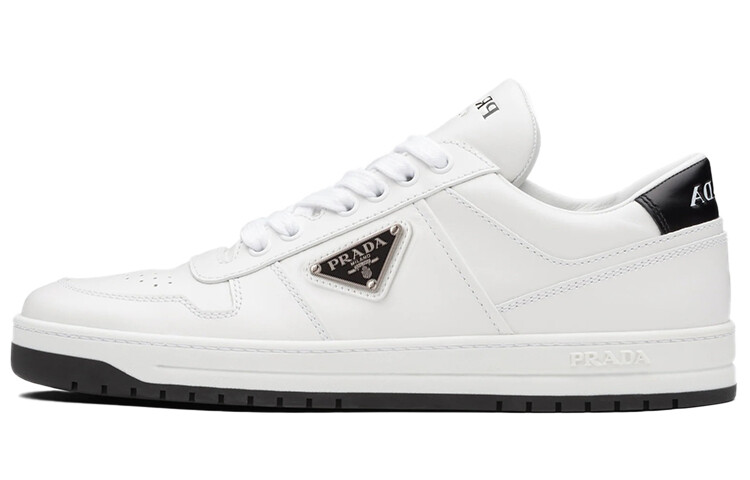 Кроссовки Prada Downtown Skateboarding, белый