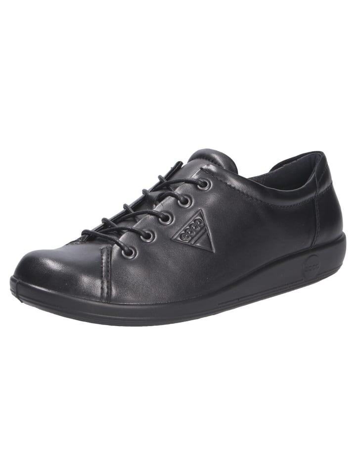 

Элегантные туфли на шнуровке Ecco Schnürschuh, черный