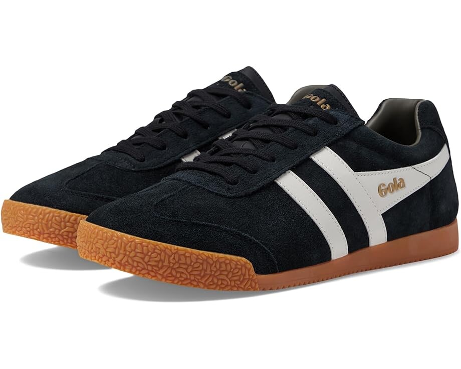 

Кроссовки Gola Harrier, цвет Black/Off-White/Khaki