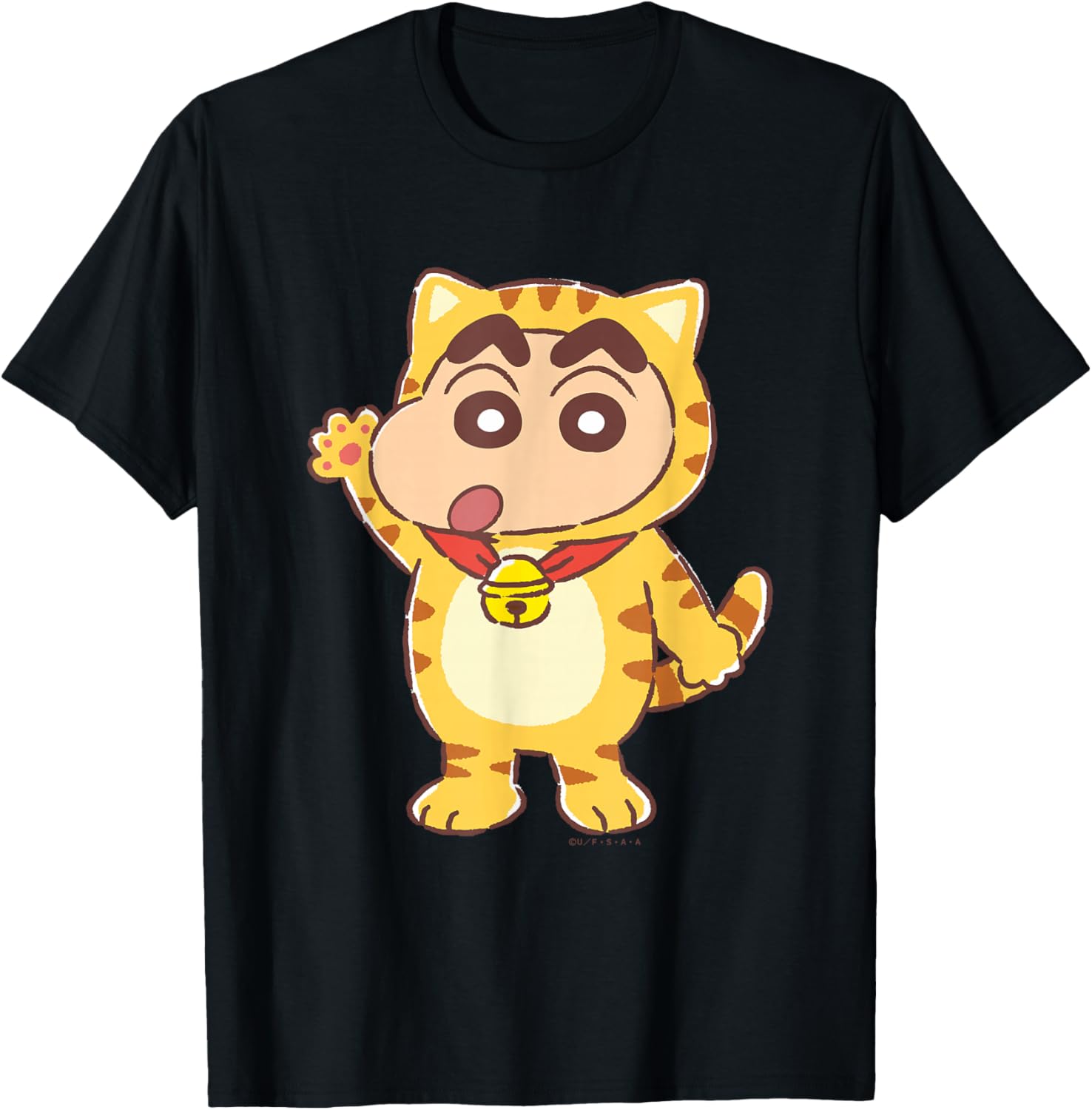 

Футболка Crayon Shin-chan Konego Yuugi Party Shin-chan Crayon Shinchan, черный