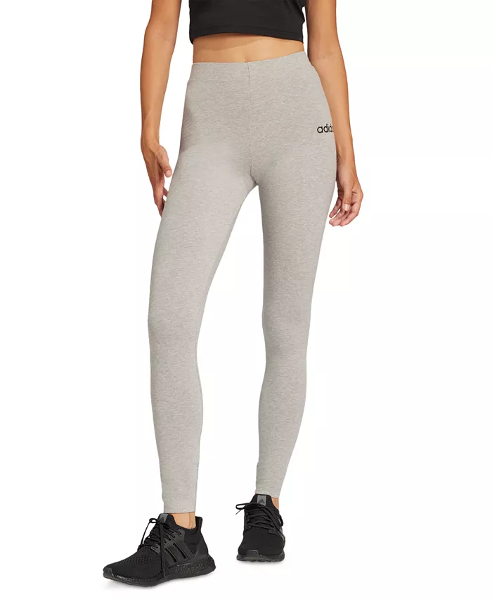 

Женские спортивные леггинсы Hip-Logo полной длины adidas, серый