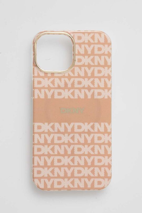 Чехол для телефона iPhone 15/14/13 6.1 Dkny, оранжевый