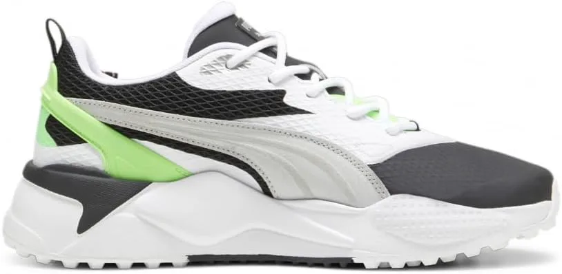 Мужские спортивные гольф-туфли PUMA (Пума), черный/серый — фото 3