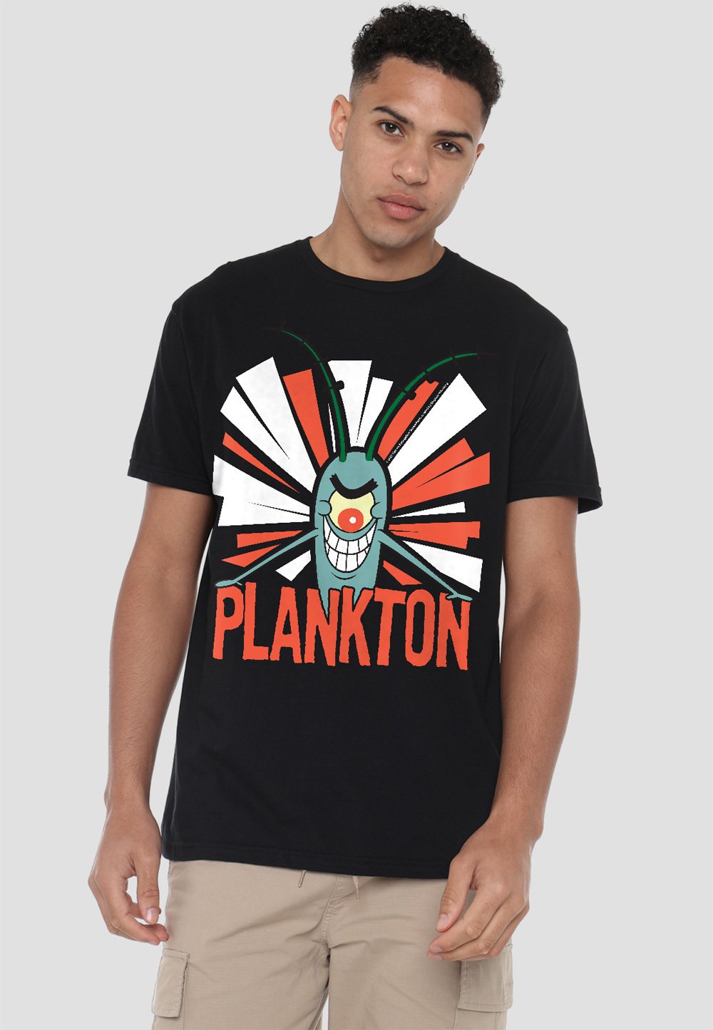 

Футболка с принтом SPONGEBOB Cotton Soul, черный