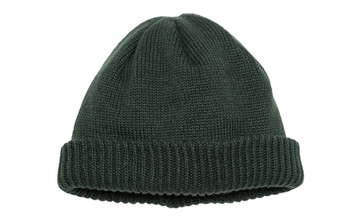 

Nanamica Шерстяная акриловая шапка унисекс армейского зеленого цвета, Army Green