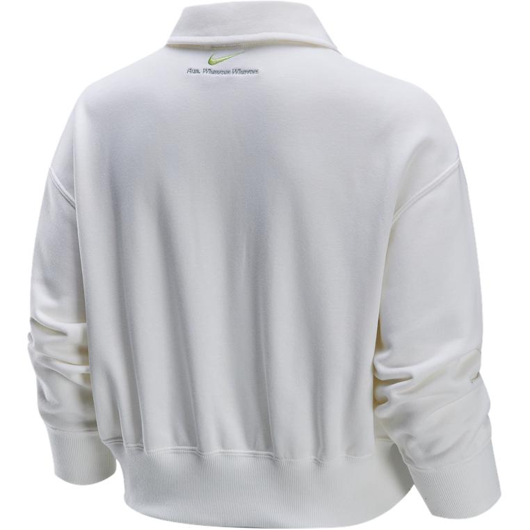 Футболка Nike Sportswear Phoenix Fleece NSW PHOENIX женская Sail White — фото 3