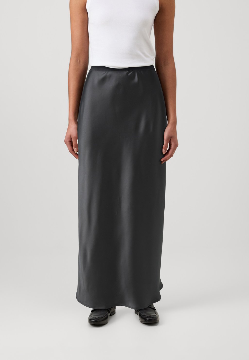 

Юбка макси MIDI SKIRT Gina Tricot Tall, черный