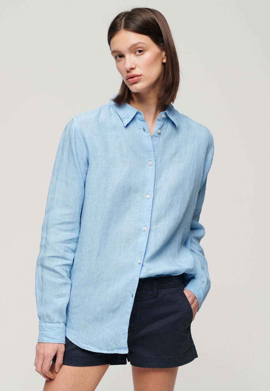 

Блузка-рубашка CASUAL BOYFRIEND Superdry, цвет seafoam blue