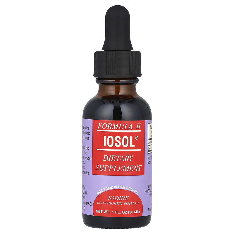 

TPCS, Iosol Formula II, 1830 мкг, 30 мл (1 жидк. Унция)
