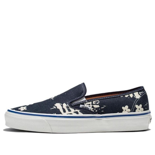 

Кроссовки slip-on 48 deck dx 'og floral navy' Vans, синий