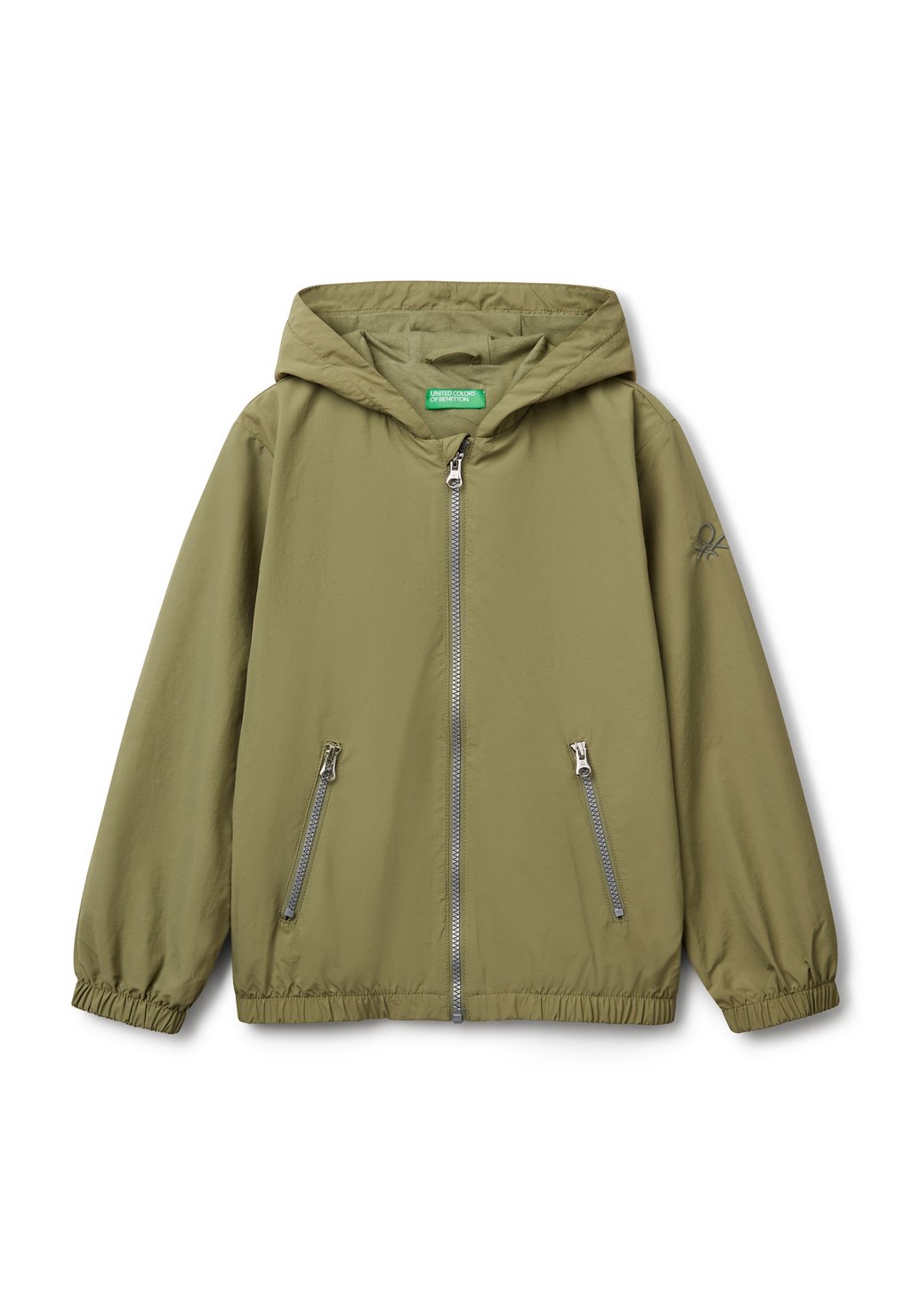 

Куртка демисезонная WITH HOOD United Colors of Benetton, зеленый