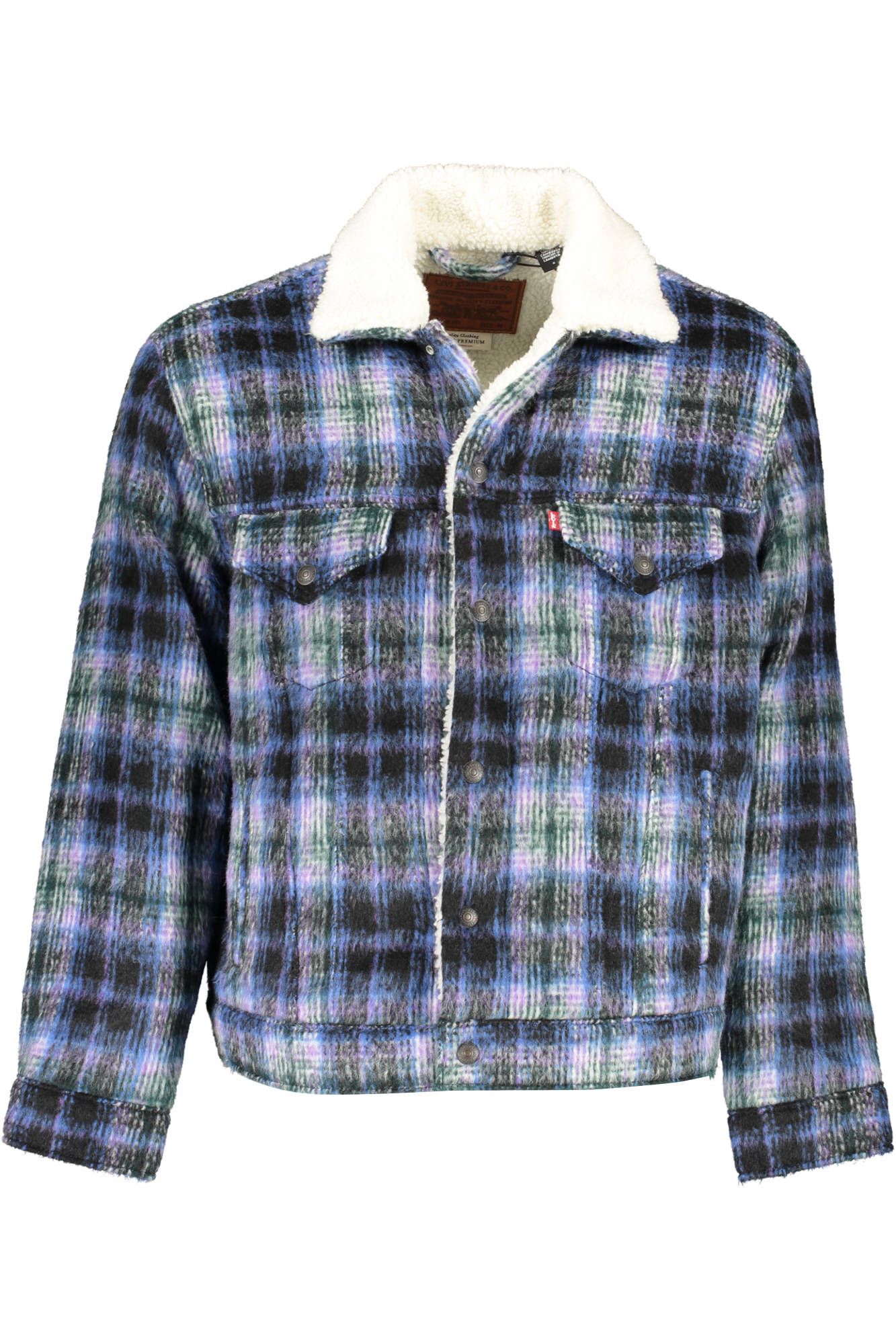 

Синяя мужская куртка из полиэстера Levi´s
