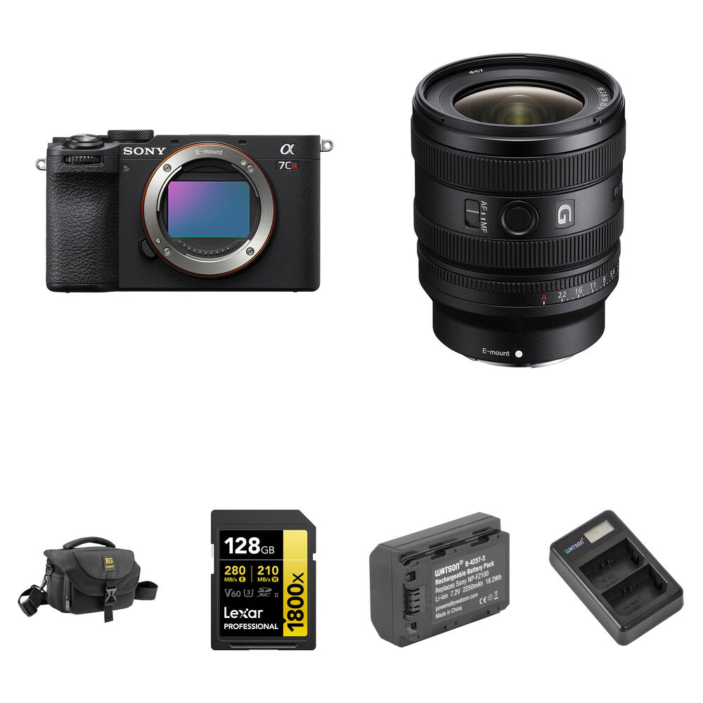 

Беззеркальная камера Sony a7CR Mirrorless Camera with 16-25mm f/2.8 Lens and Basic