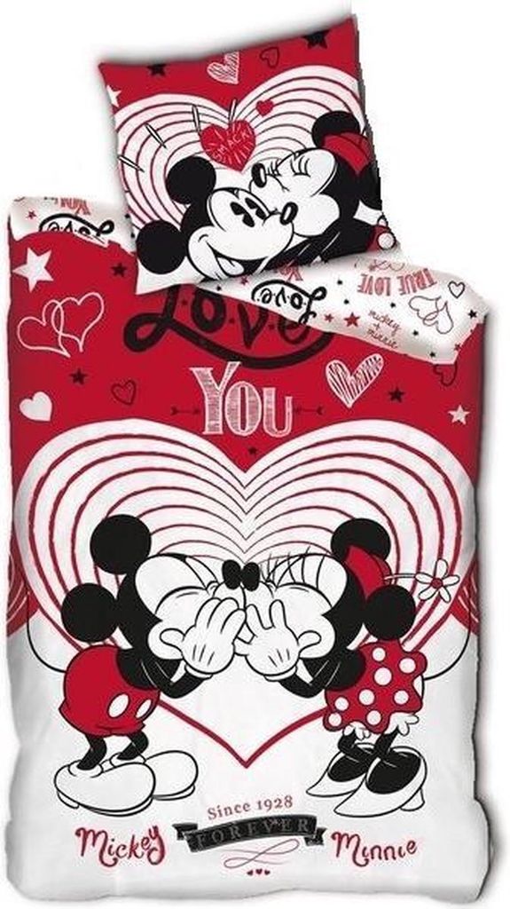 

Пододеяльник Disney Minnie Mouse Love You - 140 x 200 см - полиэстер