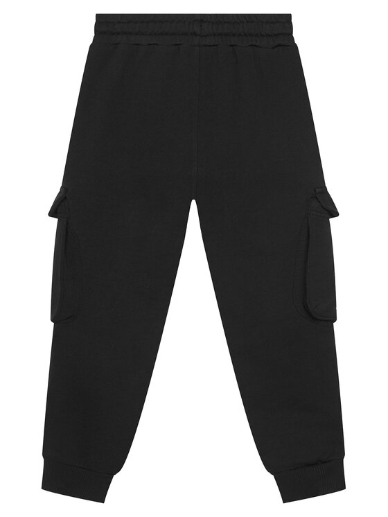 Спортивные брюки regular fit 3J68CF06I United Colors Of Benetton, черный — фото 2
