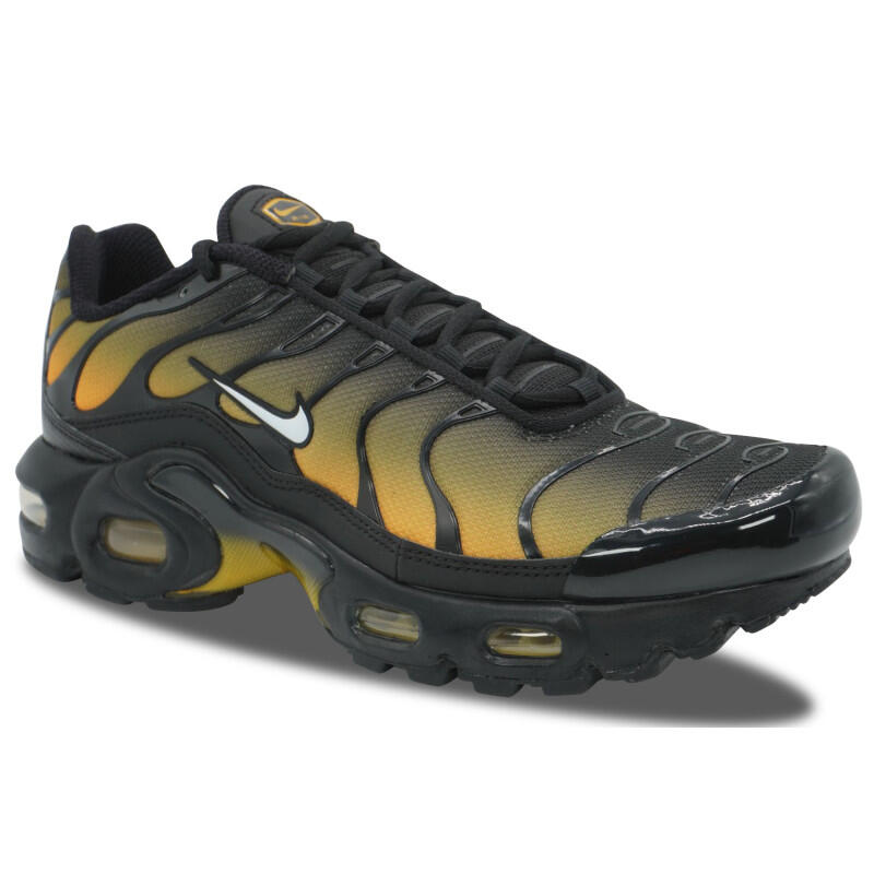 Баскетбольные кроссовки Nike Air Max Plus TN Black University Gold — фото 2