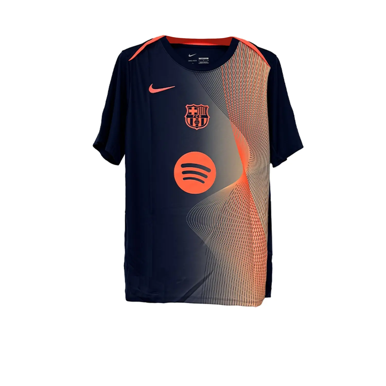 

Футболка для разминки Fc Barcelona Academy Pro Third Men's Dri FIT Nike, черный