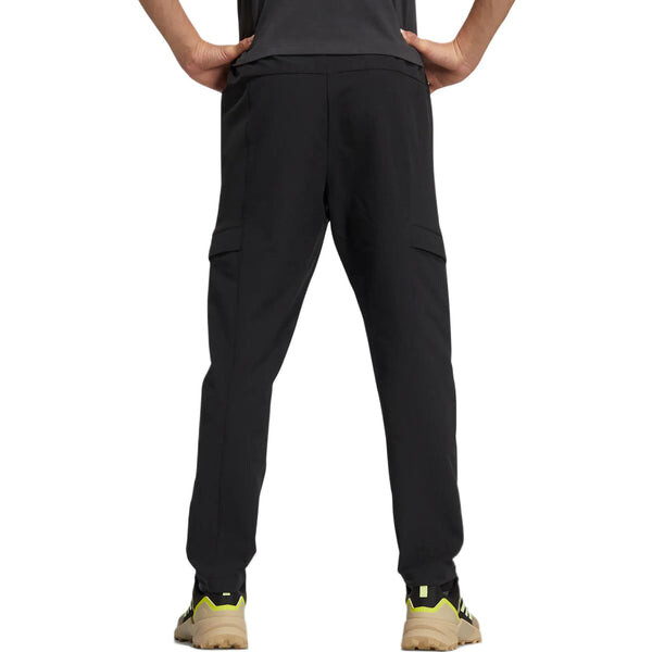 Спортивные штаны Men's adidas Solid Color Logo Printing Straight Sports Pants/Trousers/Joggers Black, мультиколор — фото 3