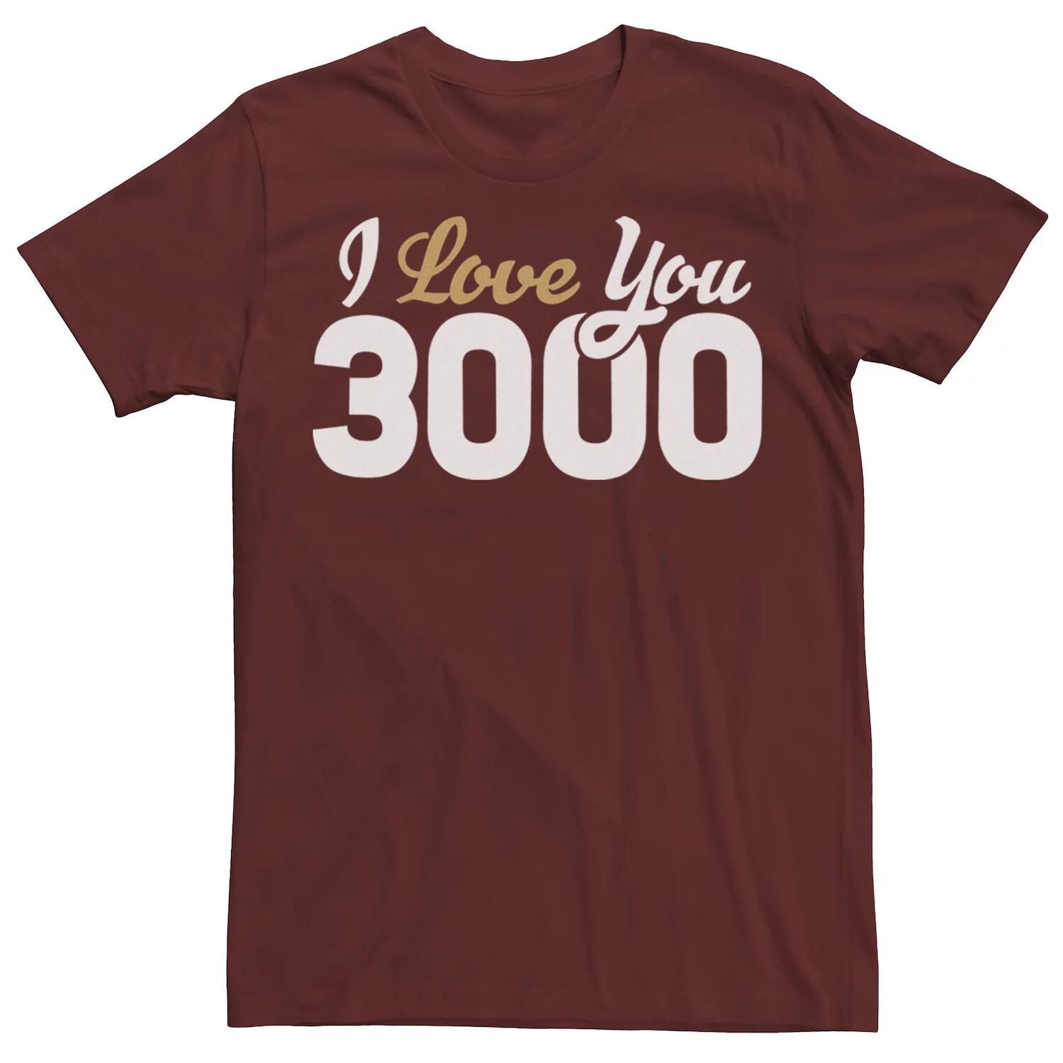 

Мужская футболка Marvel Avengers Endgame Iron Man I Love You 3000