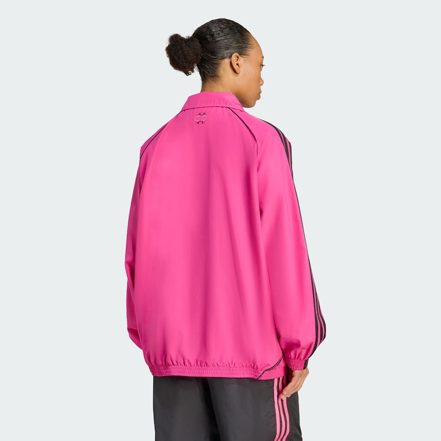 Куртка межсезонная ADIDAS ORIGINALS Teamgeist Adicolor, фуксия — фото 3