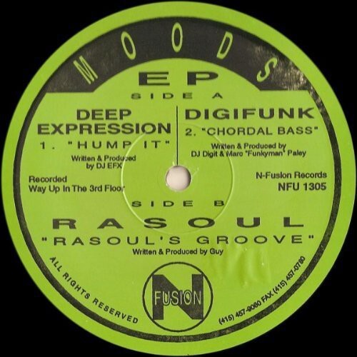 

Виниловая пластинка Deep Expression Digifunk Rasoul: Moods