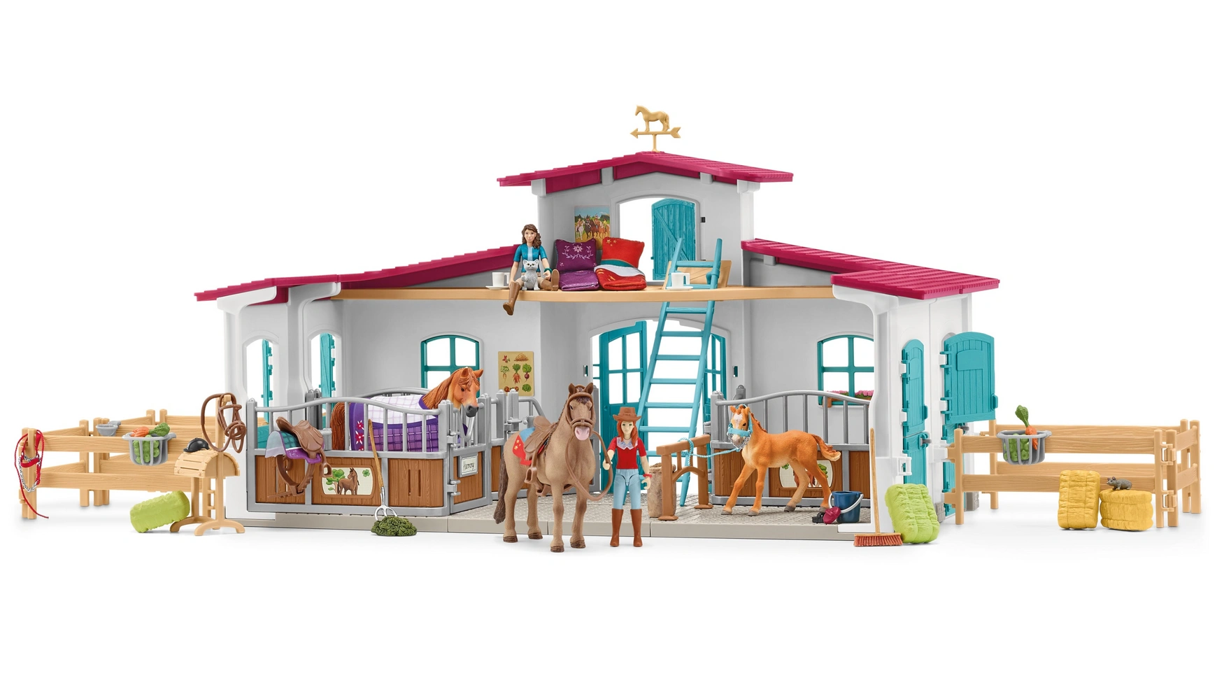 

Schleich Конный клуб Конюшня