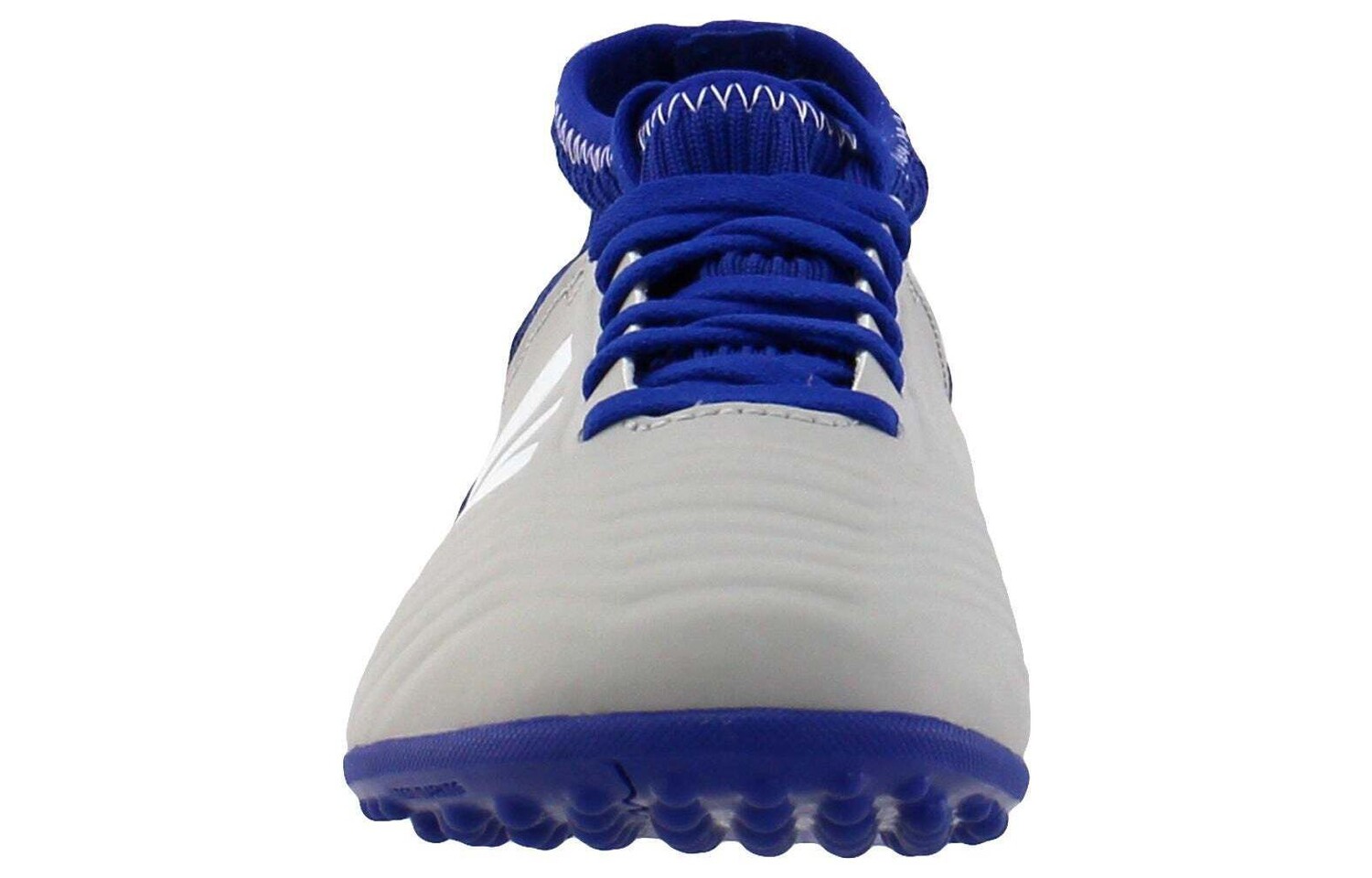 Футбольные бутсы Predator 19.3 Kids Kids Low-top серые/синие Adidas — фото 4