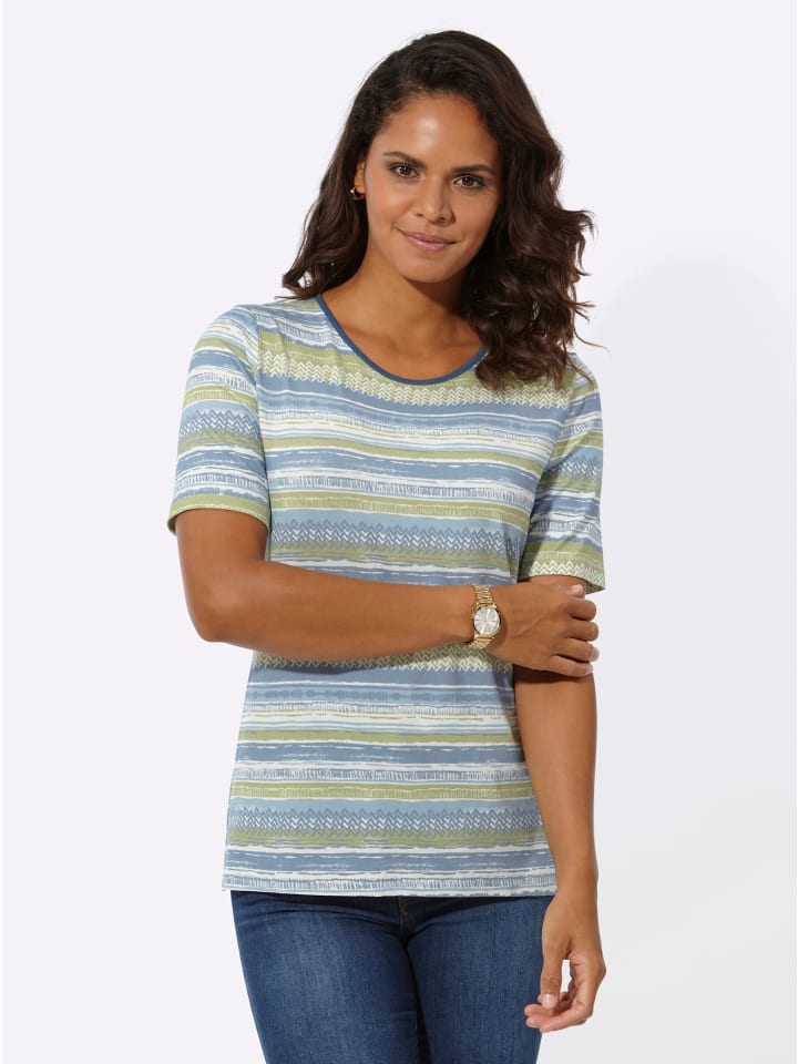 

Футболка с круглым вырезом из денима синего цвета с принтом эвкалипта WITT WEIDEN, Синий, Футболка с круглым вырезом из денима синего цвета с принтом эвкалипта WITT WEIDEN