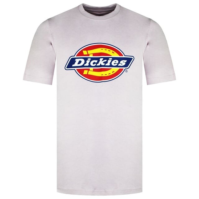 

Мужская темно-фиолетовая футболка Dickies, бежевый