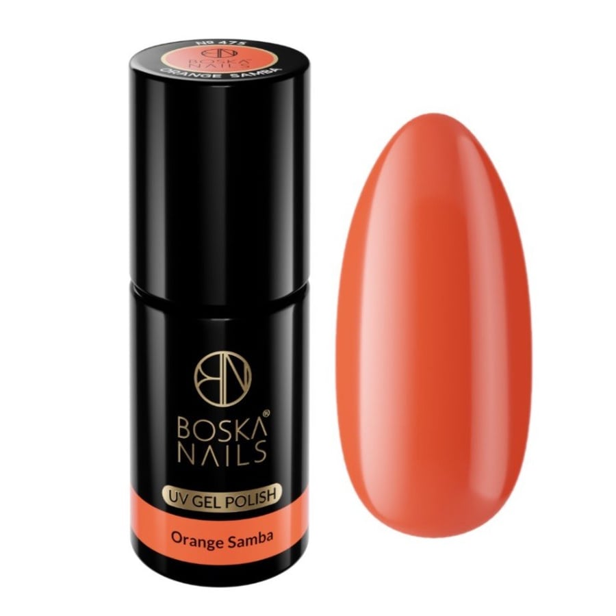 

Гибридный лак для ногтей BOSKA NAILS Orange Samba 475 - 6 мл