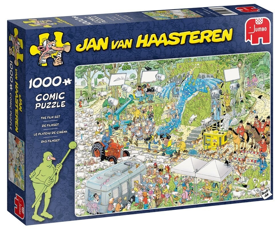 

Джамбо, пазл, Ян Ван Хаастерен, Набор фильмов, 1000 шт. Jumbo