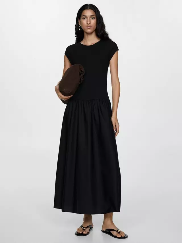 

Платье Mango Valvin T-Shirt, черный