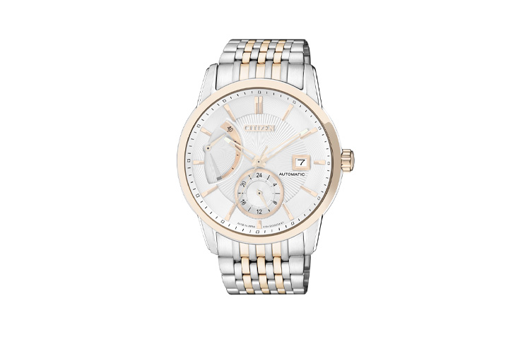 

CITIZEN Часы Mechanical Movement Stainless Steel Strap Watch 42mm Men's Watch White Dial NB3004 55A, White Dial