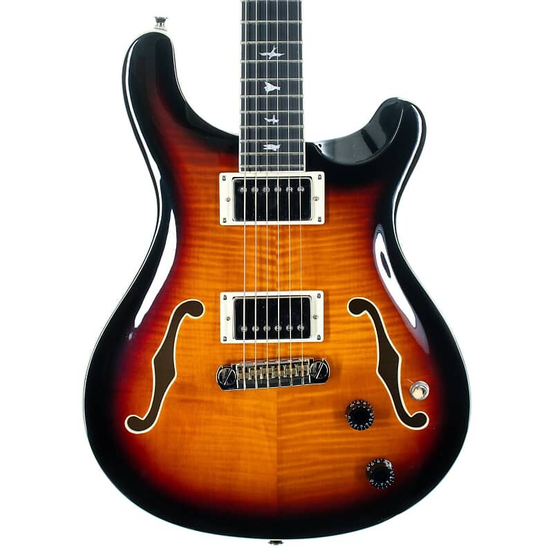 

Электрогитара PRS SE Hollowbody II, Tricolor Sunburst