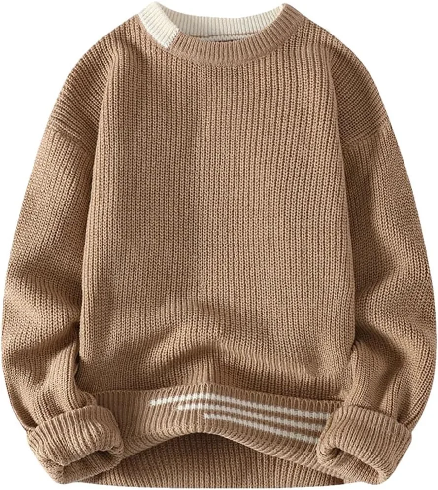 

Мужской свитер Vintage Twist с круглым вырезом